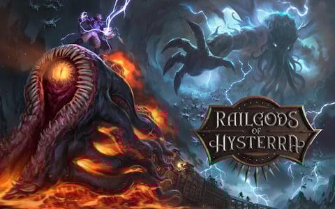 邪神の力を借りて生き延びろ！クトゥルフ神話・協力サバイバルクラフトアドベンチャー「Railgods of Hysterra」早期アクセスがSteamで4月23日より開始