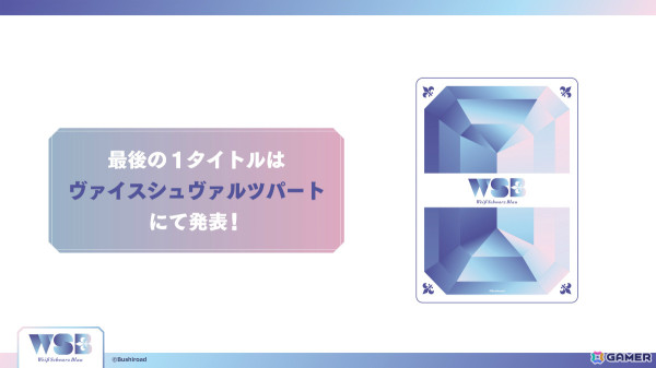 「ブシロードTCG戦略発表会2025 春」が開催!「カードファイト!! ヴァンガード」「hololive OFFICIAL CARD GAME」「ヴァイスシュヴァルツ」などの最新情報が発表にの画像36