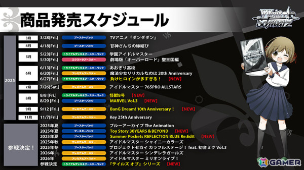 「ブシロードTCG戦略発表会2025 春」が開催!「カードファイト!! ヴァンガード」「hololive OFFICIAL CARD GAME」「ヴァイスシュヴァルツ」などの最新情報が発表にの画像46