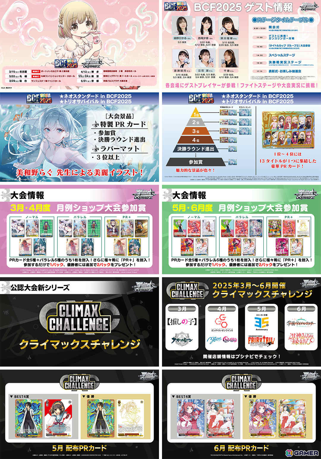 「ブシロードTCG戦略発表会2025 春」が開催!「カードファイト!! ヴァンガード」「hololive OFFICIAL CARD GAME」「ヴァイスシュヴァルツ」などの最新情報が発表にの画像