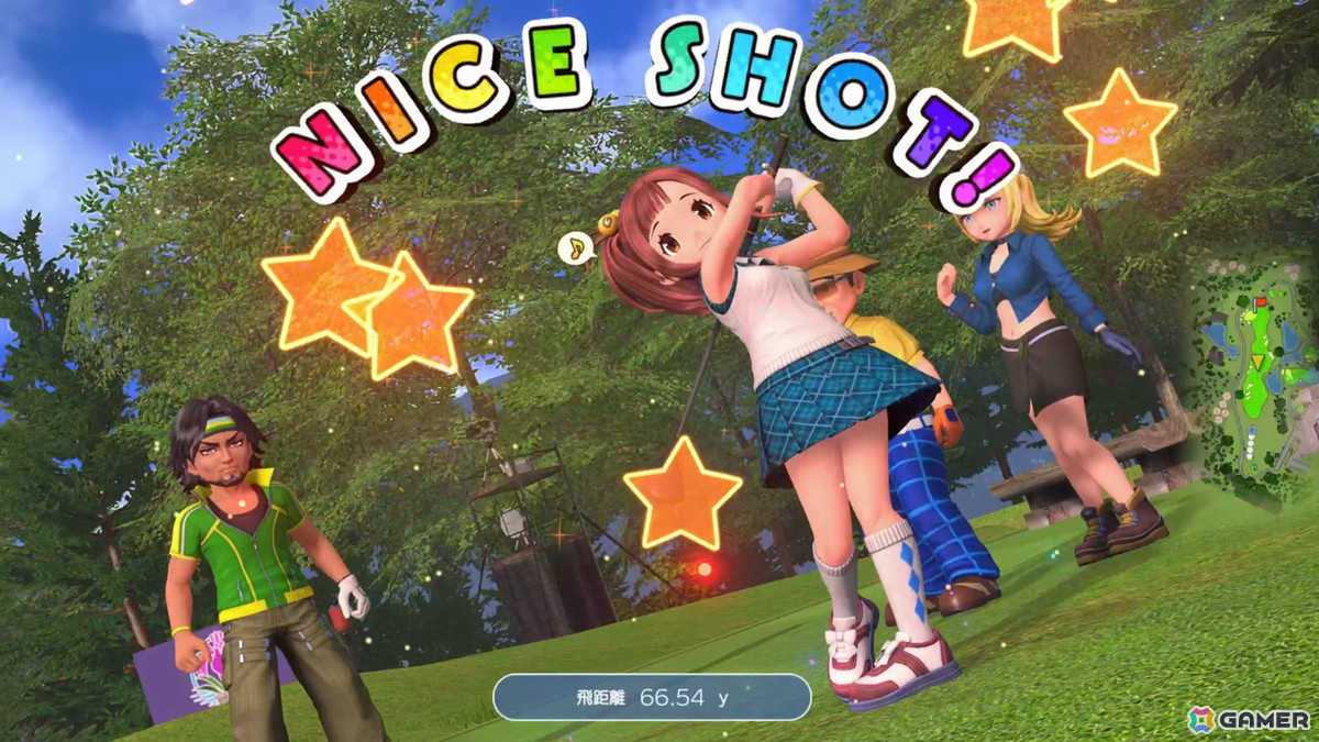 PS5/Switch/Steam「みんなのGOLF WORLD」2025年に発売!シリーズ初のマルチプラットフォームで登場の画像