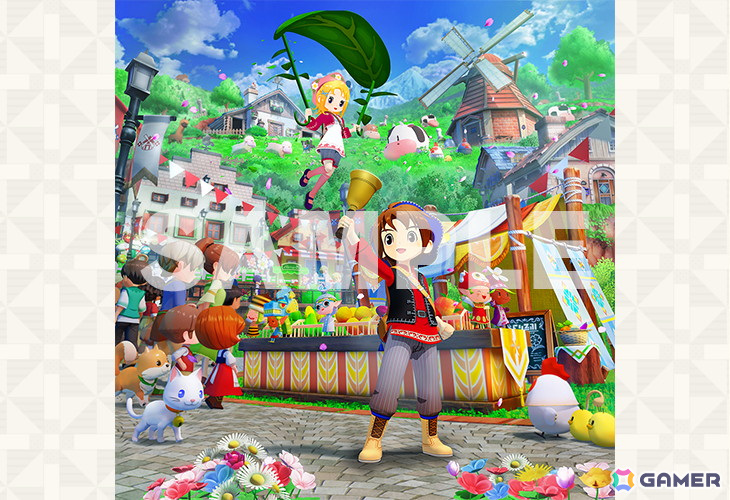 「牧場物語」シリーズ最新作となる「牧場物語 Let's!風のグランドバザール」が8月28日にSwitch/Steamで発売!の画像