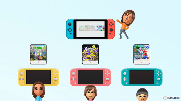 Switch向けダウンロードソフトをパッケージソフトのように管理できる「バーチャルゲームカード」が2025年4月下旬に導入の画像