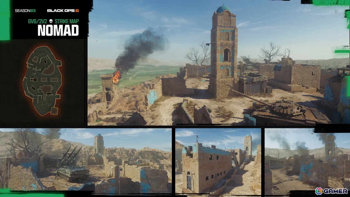 「CoD:BO6」と「CoD:WZ」のシーズン03が4月3日より開幕!5つのマルチマップやゾンビマップ「シャッターヴェール」が登場の画像