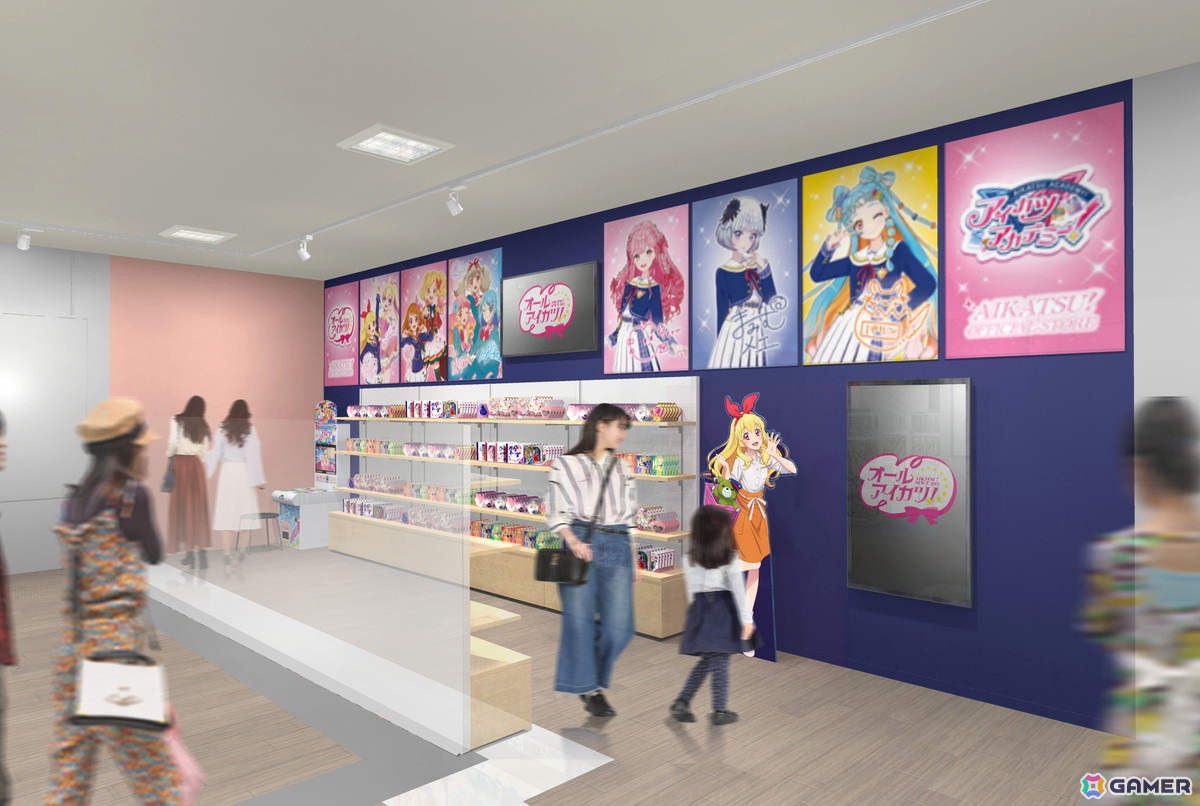 「アイカツ！オフィシャルストア」が東海地区に初出店！「バンダイナムコ Cross Store名古屋」に常設店としての画像10