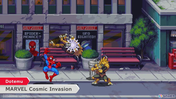 マーベルヒーローがタッグで戦うベルトスクロールアクション「MARVEL Cosmic Invasion」が2025年冬に配信！の画像