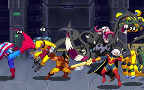 マーベルヒーローがタッグで戦うベルトスクロールアクション「MARVEL Cosmic Invasion」が2025年冬に配信！