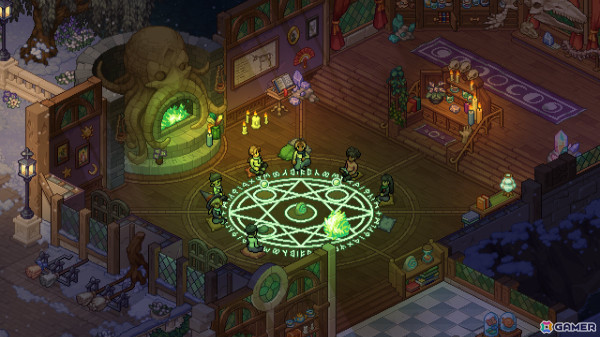 最大4人で遊べる魔法学校ライフシム「Witchbrook」が2025年冬にリリース！魔法の勉強や友達との冒険、恋愛など見習い魔法使いとしての生活を楽しもうの画像