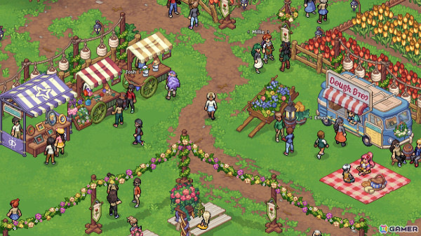 最大4人で遊べる魔法学校ライフシム「Witchbrook」が2025年冬にリリース！魔法の勉強や友達との冒険、恋愛など見習い魔法使いとしての生活を楽しもうの画像