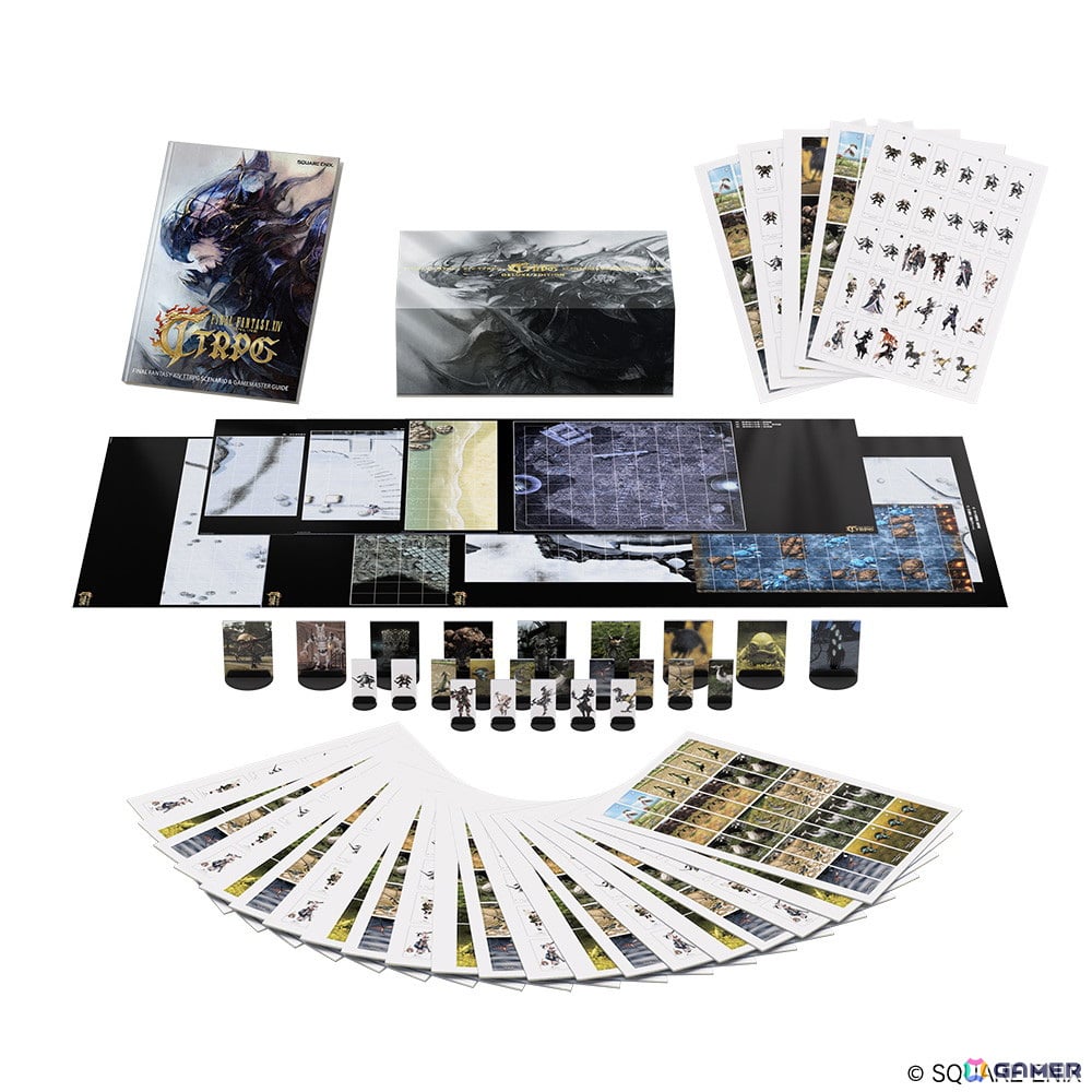 「FINAL FANTASY XIV TTRPG シナリオ&ゲームマスターガイド 日本語版」が7月26日に発売!グッズをセットにしたデラックスエディションもの画像