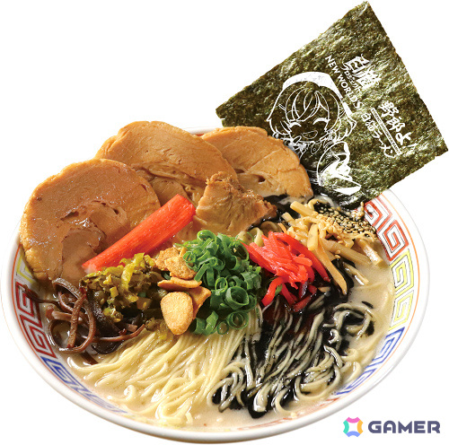 「白猫プロジェクト NEW WORLD'S」野郎ラーメンとのコラボメニュー「野郎よ!白猫ラーメン」が4月1日より全国4店舗で期間限定販売!の画像