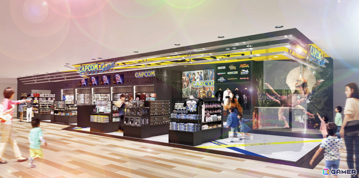 「カプコンストア仙台店」の限定グッズが公開!仙台店のメインビジュアルが描かれたTシャツ、クリアファイル、ポストカードが登場の画像
