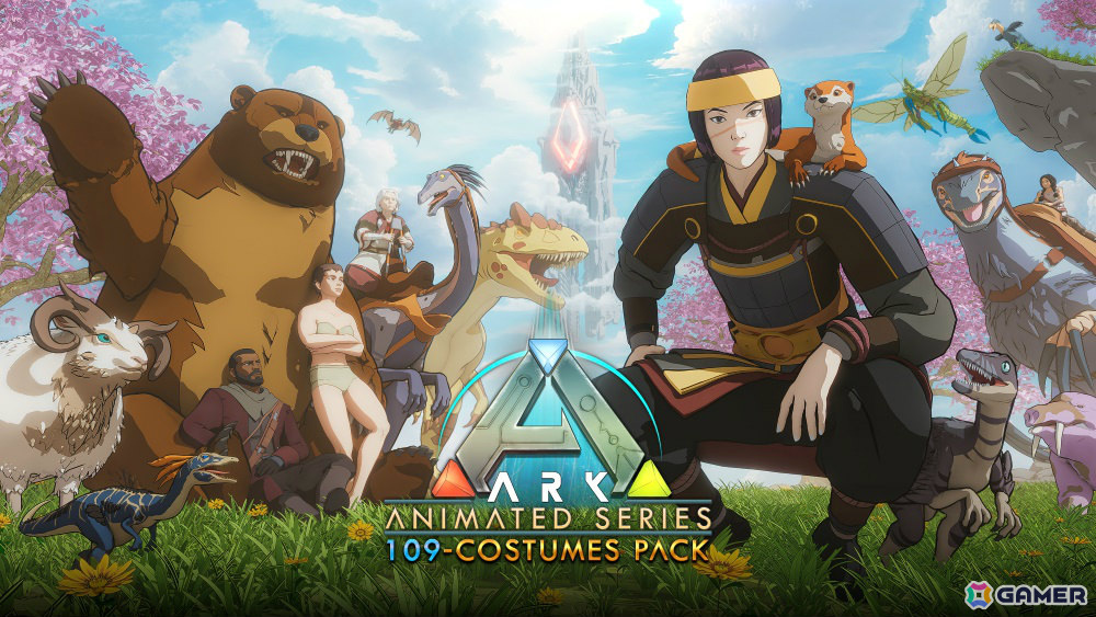 PS5「ARK: Survival Ascended」アニメ調スキンを収録した追加コンテンツ「ARK: アニメシリーズ - スキン 109種セットパック」が発売！の画像