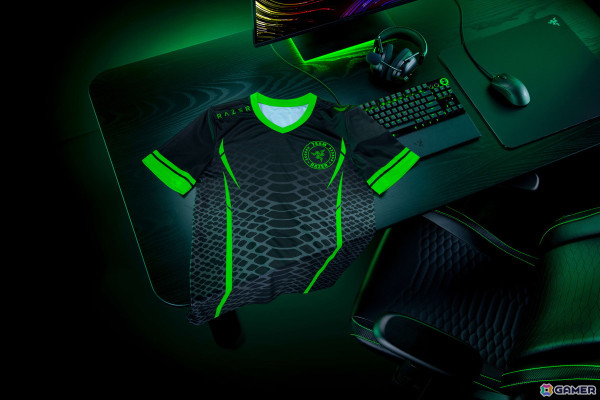 Razerよりeスポーツプロも着用するゲーマー用ジャージ「Team Razer Jersey」が発売！通気性や吸湿速乾性に優れ快適なゲームプレイをサポートの画像2