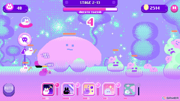 チーズになった月を舞台にウサギたちが戦うタワーオフェンスゲーム「Cheese Moon」がSteamにて配信！の画像
