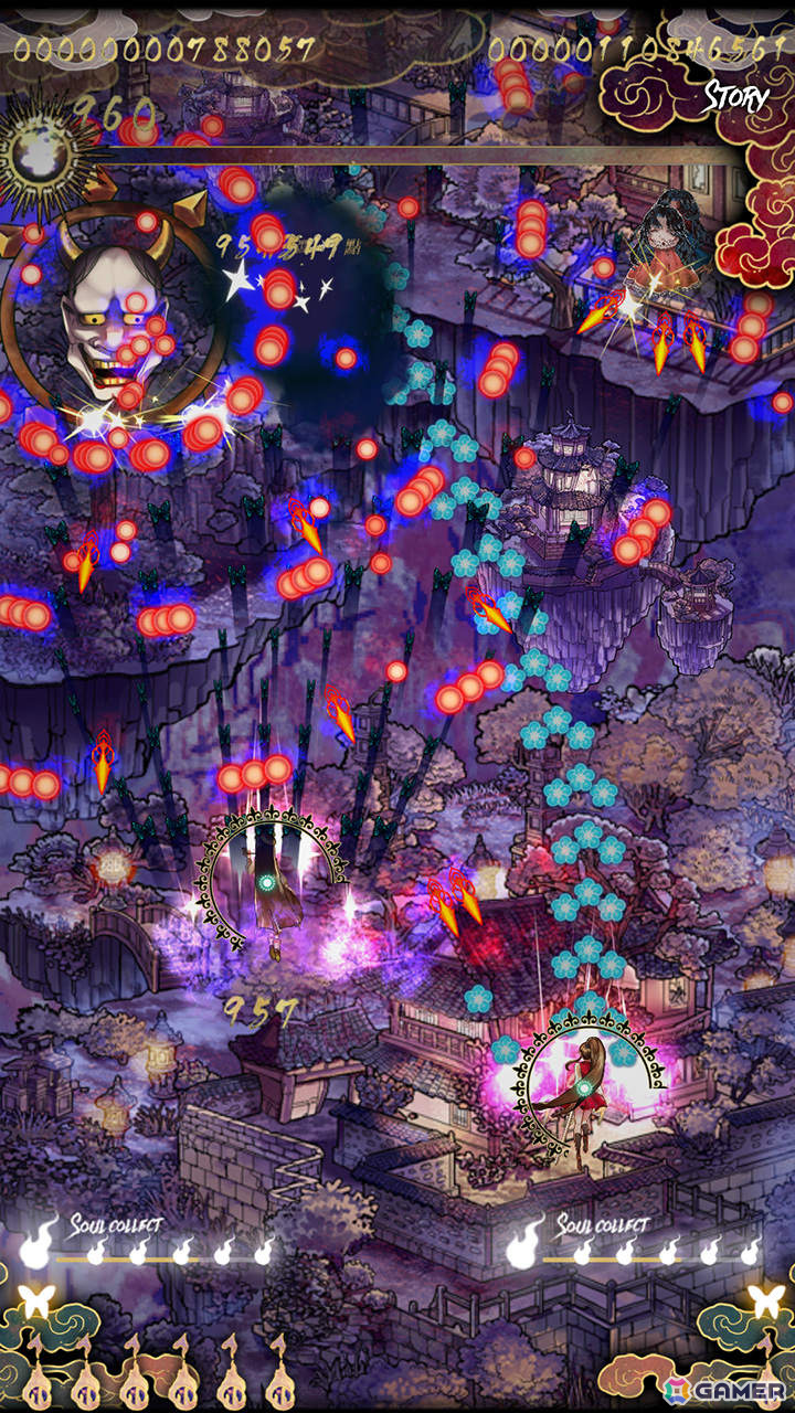 Switch「食魂徒 ～百花妖乱～」キャラクターを状況に合わせて切り替えるデュアルモードや縦モードなどのシステムを紹介！の画像6