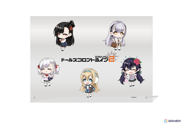 「ドールズフロントライン2：エクシリウム」のヴィレヴァン限定グッズが受注受付開始！制服をテーマにしたアクリルスタンドやPOP風アクリルバッジなどがラインナップの画像8