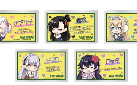 「ドールズフロントライン2：エクシリウム」のヴィレヴァン限定グッズが受注受付開始！制服をテーマにしたアクリルスタンドやPOP風アクリルバッジなどがラインナップ