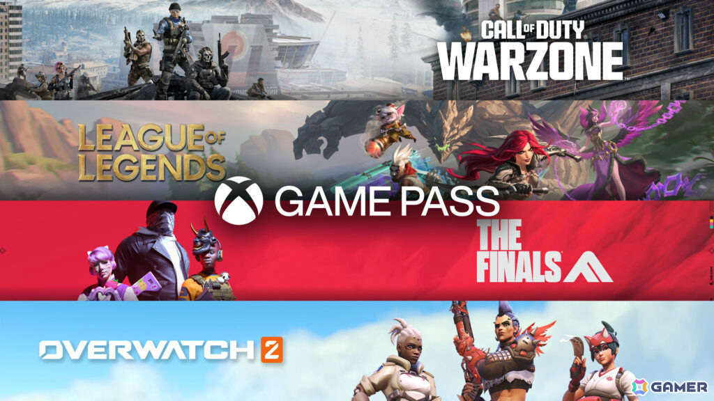 PC Game Passで受け取れるゲーム内特典の対象タイトルに「CoD: Warzone」「THE FINALS」「NARAKA: BLADEPOINT」などが追加予定の画像