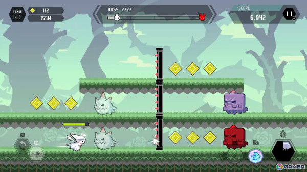 ランアクションゲーム「Two-Sided Runner～トゥーサイドランナー～」Switch版が配信！水を操るキャラクター「アクリア」の実装といった新要素もの画像2