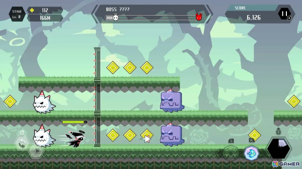ランアクションゲーム「Two-Sided Runner～トゥーサイドランナー～」Switch版が配信！水を操るキャラクター「アクリア」の実装といった新要素もの画像3