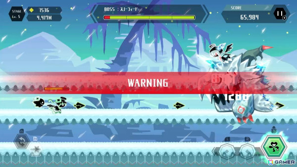 ランアクションゲーム「Two-Sided Runner～トゥーサイドランナー～」Switch版が配信！水を操るキャラクター「アクリア」の実装といった新要素もの画像4
