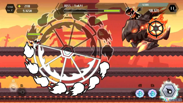 ランアクションゲーム「Two-Sided Runner～トゥーサイドランナー～」Switch版が配信！水を操るキャラクター「アクリア」の実装といった新要素もの画像5