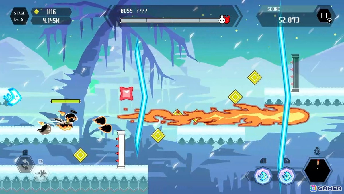 ランアクションゲーム「Two-Sided Runner～トゥーサイドランナー～」Switch版が配信！水を操るキャラクター「アクリア」の実装といった新要素もの画像