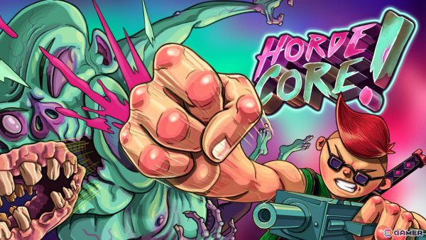 ゾンビがはびこる終末世界で生き延びる横スクロールSTG「HordeCore」がXbox Series X|Sで4月10日に発売！の画像1