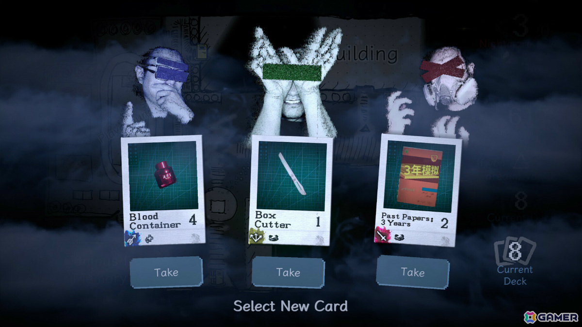 一夜にして私は手だらけの体になっていた――悪夢のカードバトルRPG「萬手一体」がSteamで4月22日に発売の画像7