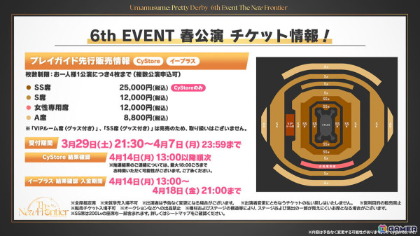 「ウマ娘」新衣装のタップダンスシチー、タニノギムレットが登場！6th EVENT春公演に遠野ひかるさん（マチカネタンホイザ役）、羊宮妃那さん（デアリングタクト役）らの追加出走が決定の画像28