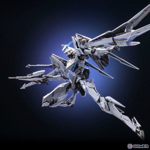 「Mecha BREAK」より「卓越級・解限機・矛隼 標準型」の可動フィギュアが登場！戦術変形システムや軽量ミサイルなど付属品も豊富の画像2