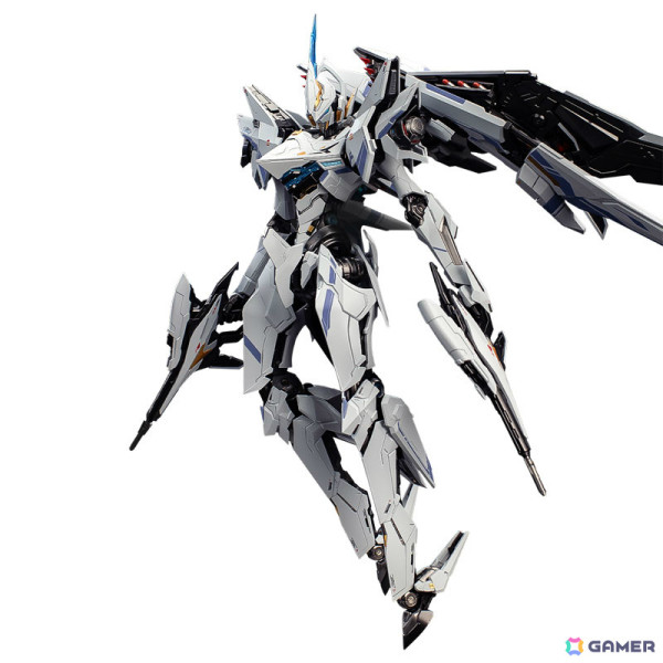 「Mecha BREAK」より「卓越級・解限機・矛隼 標準型」の可動フィギュアが登場！戦術変形システムや軽量ミサイルなど付属品も豊富の画像6