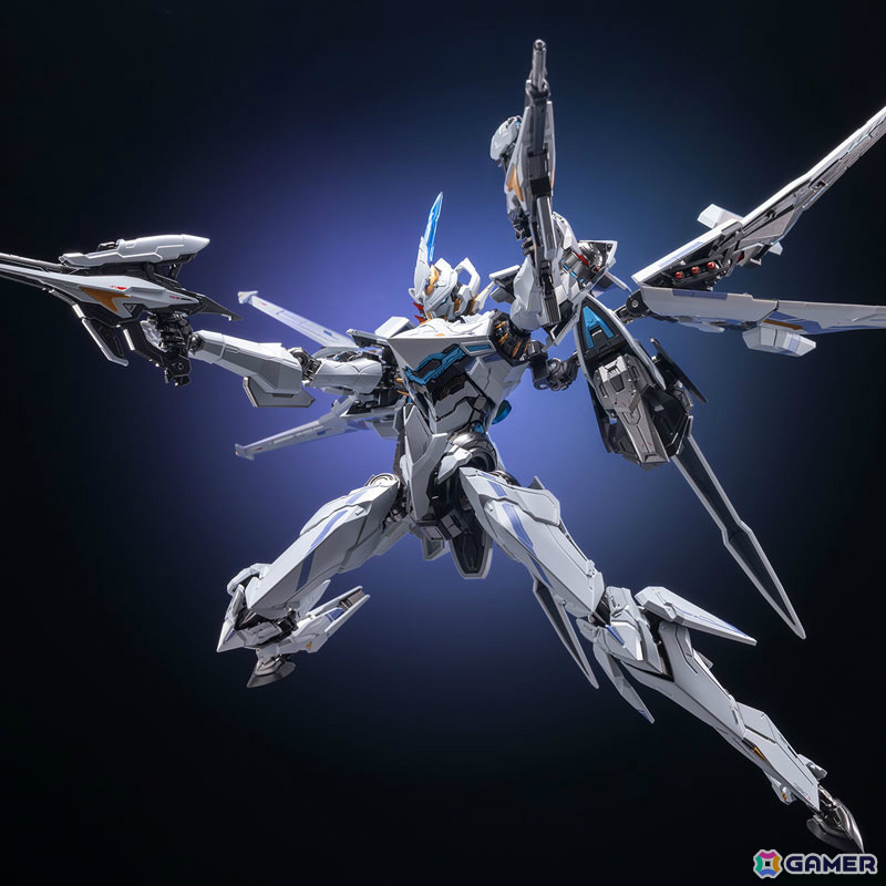 「Mecha BREAK」より「卓越級・解限機・矛隼 標準型」の可動フィギュアが登場!戦術変形システムや軽量ミサイルなど付属品も豊富の画像