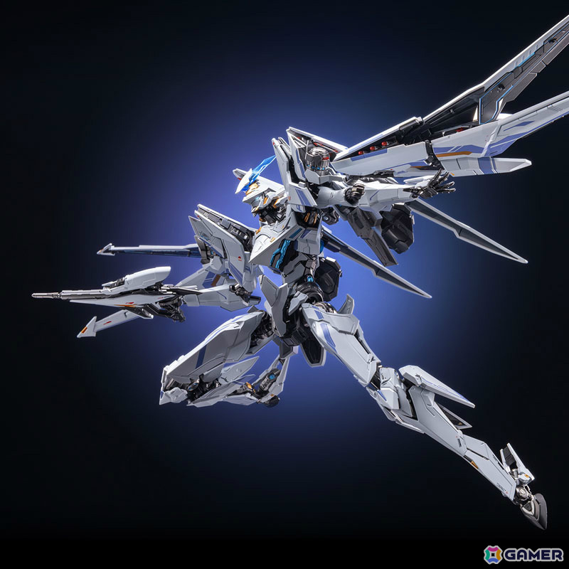 「Mecha BREAK」より「卓越級・解限機・矛隼 標準型」の可動フィギュアが登場!戦術変形システムや軽量ミサイルなど付属品も豊富の画像