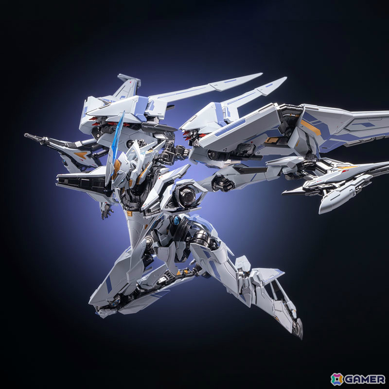 「Mecha BREAK」より「卓越級・解限機・矛隼 標準型」の可動フィギュアが登場!戦術変形システムや軽量ミサイルなど付属品も豊富の画像