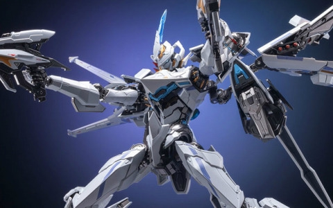 「Mecha BREAK」より「卓越級・解限機・矛隼 標準型」の可動フィギュアが登場！戦術変形システムや軽量ミサイルなど付属品も豊富