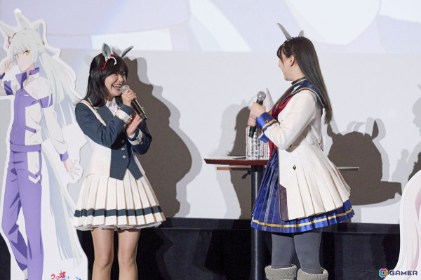 オグリキャップが歌うED主題歌「∞」などがお披露目となった「ウマ娘 シンデレラグレイ」先行上映会＆トークショーをレポート！の画像5