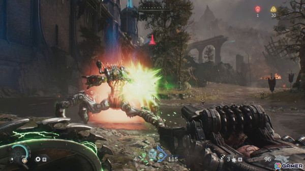 「DOOM: The Dark Ages」ハンズオンレポート：アドレナリン全開の撃ち合いは健在、盾型の新兵器「シールドソー」による新たな戦闘体験が魅力の画像12