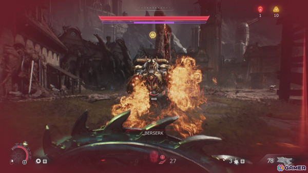 「DOOM: The Dark Ages」ハンズオンレポート：アドレナリン全開の撃ち合いは健在、盾型の新兵器「シールドソー」による新たな戦闘体験が魅力の画像3