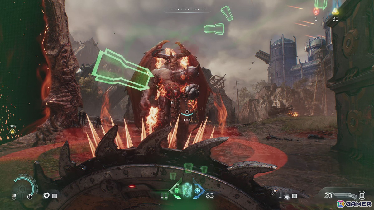 「DOOM: The Dark Ages」ハンズオンレポート:アドレナリン全開の撃ち合いは健在、盾型の新兵器「シールドソー」による新たな戦闘体験が魅力の画像