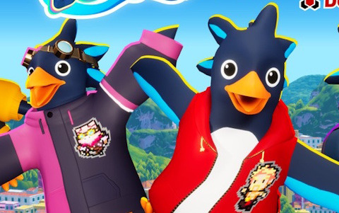 「Faaast Penguin」と「ドズル社」のコラボ第3弾が4月4日より開催！目標達成でスキン「ドズル社8bitパーカー」が無料で入手可能