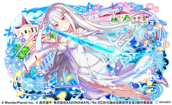 「クラッシュフィーバー」と「Re:ゼロから始める異世界生活」のコラボイベント第4弾が開催！コラボガチャにエミリア、レム、ラインハルト、ベアトリスが登場の画像2