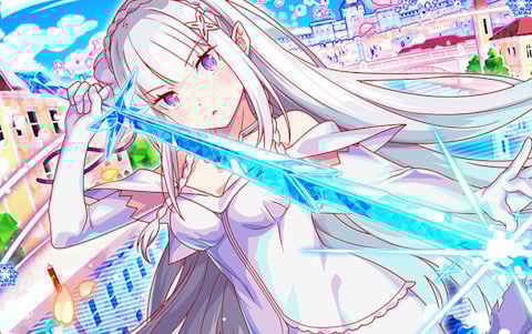 「クラッシュフィーバー」と「Re:ゼロから始める異世界生活」のコラボイベント第4弾が開催！コラボガチャにエミリア、レム、ラインハルト、ベアトリスが登場