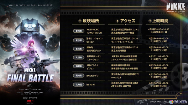 「勝利の女神：NIKKE」エイプリルフール特別PV「FINAL BATTLE」＆ビジュアルが公開！ミニゲームや正式なバージョンアップデートもの画像3