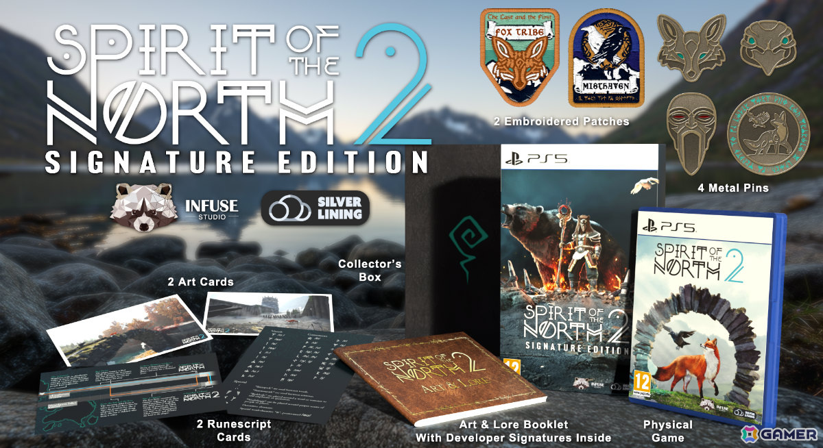 キツネとカラスの旅を描く北欧オープンワールドADV「Spirit of the North 2」の発売日が5月8日に決定!の画像