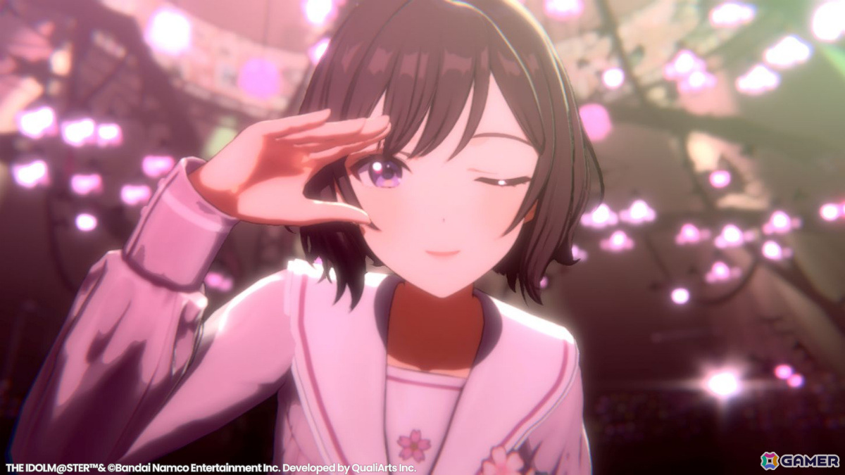 「学マス」あさり先生が“ライブ撮影”や“着替え”に登場!制服などの衣装で「桜フォトグラフ」を歌ってくれるの画像