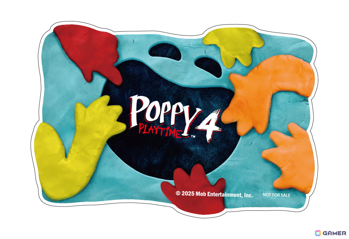 「Poppy Playtime」のチャプター4リリース記念キャンペーン第2弾が開催!ステッカーの配布やグッズのスペシャルセットの販売を実施の画像