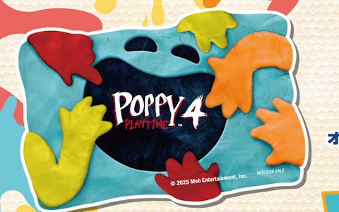 「Poppy Playtime」のチャプター4リリース記念キャンペーン第2弾が開催！ステッカーの配布やグッズのスペシャルセットの販売を実施