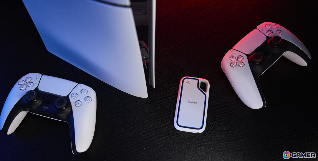 サンディスク、PlayStation公式ライセンス取得のポータブルSSDを4月4日に発売！PS5やPCなどで使用可能の画像